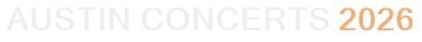 Austin Concerts 2026